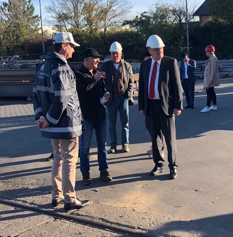 Besuch der Firma Coatinc Rhein-Main GmbH & Co KG in Groß-Rohrheim